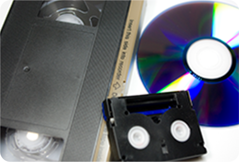 昔のビデオテープをDVDにしたい!