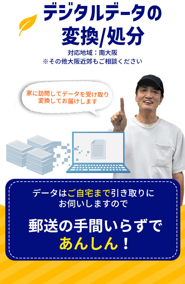 デジタルデータの変換／処分